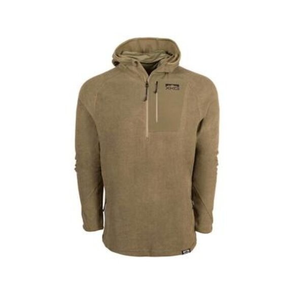 Men's King's Camo XKG Covert Hunting Hoodie Medium Olive Zipper Pockets & Hood - Picture 10 of 10